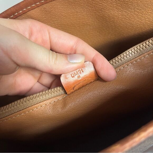 CELINE Vintage Bucket Bag Tote Shoulder Bag Monogram Linea Louise - Picture 14 of 16